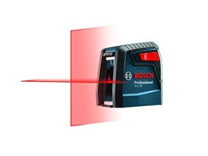 BOSCH GLL30 30ft Cross-Line Laser Level Self-Leveling with 360 Degree Flexible Mounting Device
