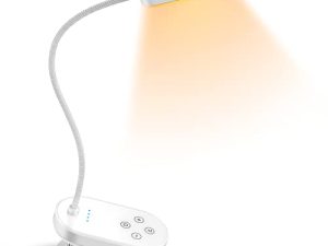 Glocusent 16 LED Mini Book Light for Reading in Bed