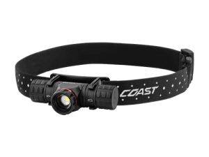 Coast XPH30R 1000 Lumen USB-C Rechargeable Dual Power Headlamp with Twist Focus Beam and Magnetic Base