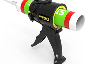 SILIGUN Caulking Gun - Anti Drip Extreme-Duty Caulking Gun - Patented New and Innovative Design - Lightweight ABS Frame - for the Smallest to the Largest Jobs