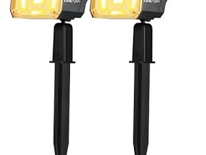LEREKAM 40 LEDs Solar Spotlights Outdoor