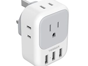 US to UK Plug Adapter