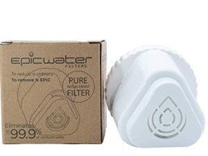 REPLACEMENT FILTER for Epic Pure Water Pitcher or Dispenser / 150 Gallon Long Last Filter | BPA Free. Removes Fluoride