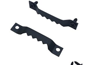 EesTeck 50 Pack Small Sawtooth Picture Hangers Steel Picture Hanging Picture Frames Hangers with Screws Picture Hang Solutions