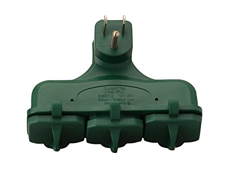 Woods 13270 Outdoor Rated 3 Outlet Covered Adapter Woods 13270 Outdoor Rated 3 Outlet Covered Adapter