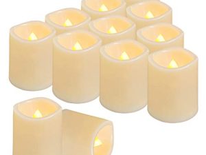 Homemory 12PCS Auto Timer Flameless Votive Candles