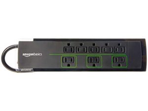 Amazon Basics 8-Outlet Power Strip Surge Protector