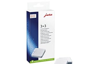 Jura 66281 Decalcifying/Descaling Tablets (9 tablets)