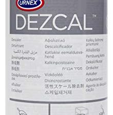 Urnex Dezcal Coffee and Espresso Machine Descaler Activated Scale Remover - 900g Bottle - Fast Effective Descaling Of Boilers and Heating Elements Faucets Spray Heads Milk Systems