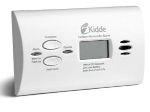 Kidde Battery Operated Carbon Monoxide Alarm with Digital Display
