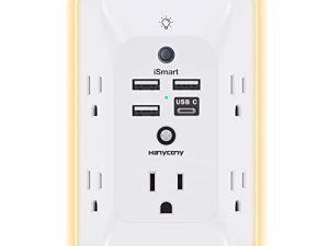 Outlet Extender with Night Light