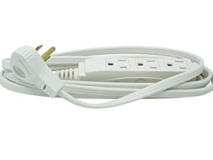 Woods SlimLine 2241 16/3 Flat Plug Indoor Extension Cord