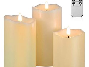 ANGELLOONG Flickering Flameless Candles