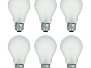 A19 Frosted Incandescent Rough Service Light Bulb