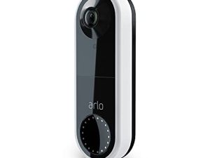 Arlo Essential Wired Video Doorbell - HD Video