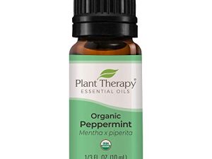 Plant Therapy Organic Peppermint Essential Oil 100% Pure