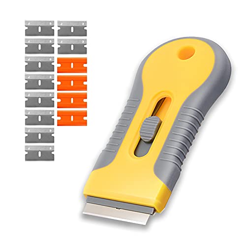 Razor Blade Scrape with 15pcs Extra Blades Razor Blade Scrape with 15pcs Extra Blades