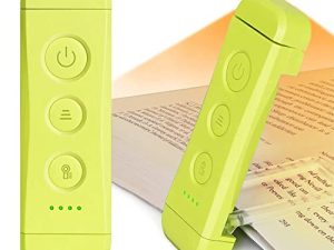 Glocusent USB Rechargeable Book Light for Reading in Bed