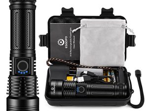High Power Rechargeable Flashlight LED High Lumens