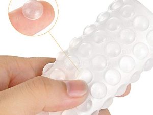 200PCS Cabinet Bumpers Clear Rubber Bumpers Self Adhesive