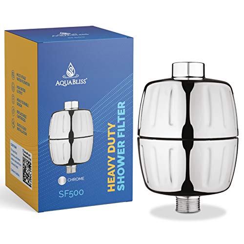 AquaBliss HD HEAVY DUTY High Output Shower Filter – Latest Superior Advanced 30x Filter Media - Universal Multi-Stage Shower Head Filter for Chemicals AquaBliss HD HEAVY DUTY High Output Shower Filter – Latest Superior Advanced 30x Filter Media - Universal Multi-Stage Shower Head Filter for Chemicals