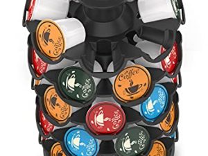 EVERIE Coffee Pod Storage Carousel Holder Organizer Compatible with 40 Keurig K-Cup Pods