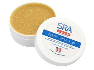 SRA Soldering Products Rosin Paste Flux #135 In A 2 oz Jar