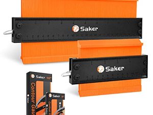 Saker Contour Duplication Gauge-Adjustable Lock -Precisely Copy Irregular Shape -Irregular Welding Woodworking Tracing - Must Have Tool for DIY Handyman