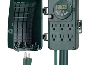 BN-LINK 7 Day Heavy Duty Outdoor Digital Stake Timer