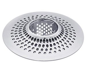 LEKEYE Drain Hair Catcher/Bathtub Shower Drain Hair Trap/Strainer Stainless Steel Drain Protector(Patented Product)