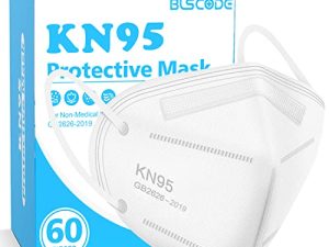 BLScode KN95 Face Mask 60 Pack White