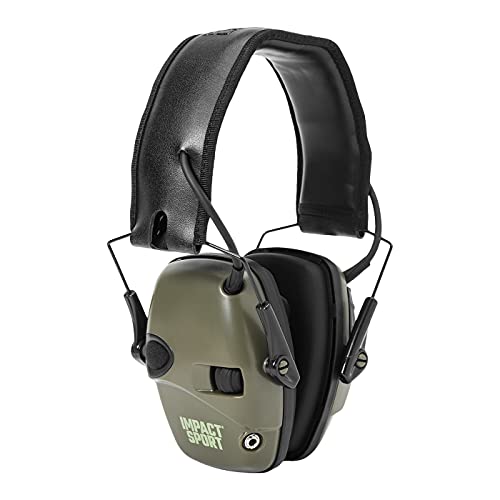 Howard Leight by Honeywell Impact Sport Sound Amplification Electronic Shooting Earmuff Howard Leight by Honeywell Impact Sport Sound Amplification Electronic Shooting Earmuff