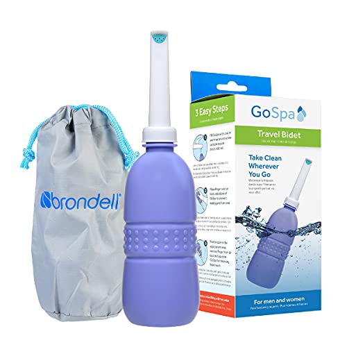Brondell GoSpa Travel Bidet GS-70 Easy-to-use Portable Bidet with Convenient Nozzle Storage Brondell GoSpa Travel Bidet GS-70 Easy-to-use Portable Bidet with Convenient Nozzle Storage