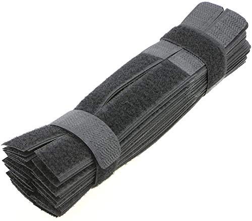 PASOW 50pcs Cable Ties Reusable Fastening Wire Organizer Cord Rope Holder 7 Inch (Black) PASOW 50pcs Cable Ties Reusable Fastening Wire Organizer Cord Rope Holder 7 Inch (Black)