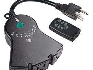BN-LINK Outdoor 24-Hour Water Resistant Photoelectric Countdown Timer Photocell Light Sensor (2
