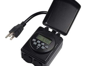 BN-LINK 7 Day Outdoor Heavy Duty Digital Programmable Timer