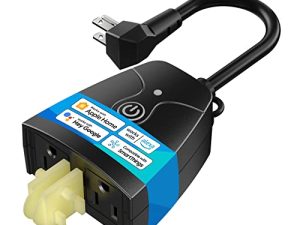 meross Outdoor Smart Plug Compatible with Apple HomeKit