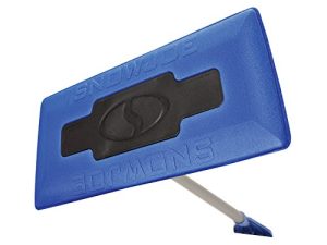 Snow Joe SJBLZD The Original 2-In-1 Telescoping Snow Broom + Ice Scraper w/18-Inch No-Scratch Foam Head