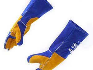 RAPICCA Welding Gloves Heat/Fire Resistant Leather For Stick