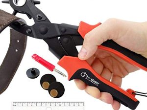 Professional Leather Hole Puncher – Leather Punch Tool for Belts