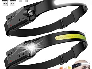 Rechargeable LED Headlamp 2 Packs