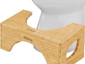 Squatty Potty The Original Toilet Stool - Bamboo Flip