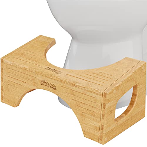 Squatty Potty The Original Toilet Stool - Bamboo Flip Squatty Potty The Original Toilet Stool - Bamboo Flip