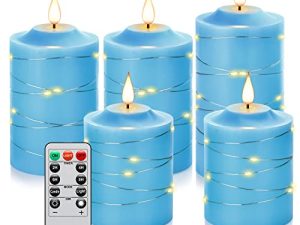 Flameless led Flickering Remote Control Candles