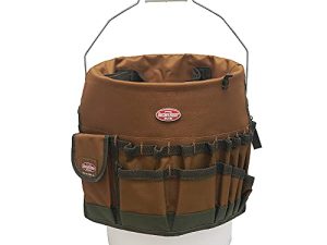 Bucket Boss The Bucketeer Bucket Tool Organizer in Brown