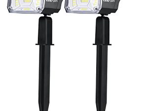LEREKAM Solar Spot Lights Outdoor