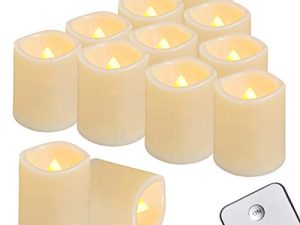 Homemory Flameless Votive Candles with Remote