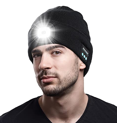 Bluetooth Beanie Hat with Light Bluetooth Beanie Hat with Light