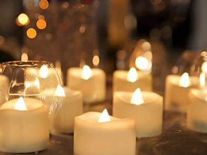 Homemory 48-Pack Battery Tea Lights Bulk