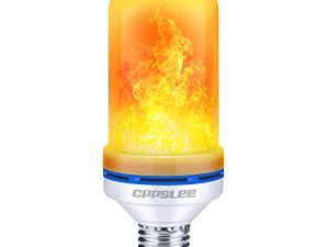 CPPSLEE Christmas Decorations LED Flame Light Bulbs